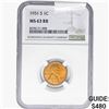 Image 1 : 1931-S Wheat Cent NGC MS63 RB