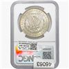 Image 2 : 1884-CC Morgan Silver Dollar NGC MS63