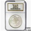 Image 1 : 1884-CC Morgan Silver Dollar NGC MS63