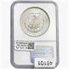 Image 2 : 1884-CC Morgan Silver Dollar NGC MS63