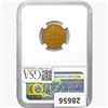 Image 2 : 1863 NY Token F-695A-2a NGC MS63 BN Marshall