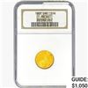 Image 1 : 1900 .1296oz. Gold Denmark 10 Kroner NGC MS63
