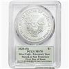 Image 2 : 2020-S Silver Eagle PCGS MS70 FDI