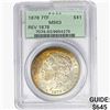 Image 1 : 1878 REV 78 Morgan Silver Dollar PCGS MS63