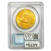 Image 2 : 1908 NM $20 Gold Double Eagle PCGS MS67 Wells Fargo