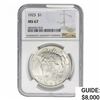 Image 1 : 1923 Silver Peace Dollar NGC MS67