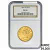 Image 1 : 1891-CC $10 Gold Eagle NGC MS61