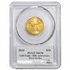 Image 2 : 2016 1/4oz $10 AGE PCGS MS70 First Strike