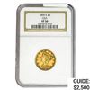 Image 1 : 1899-S $5 Gold Half Eagle NGC VF30