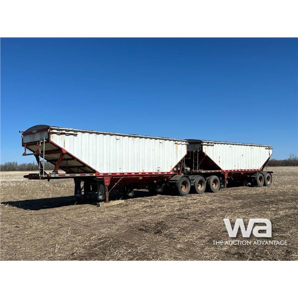 2000 ADVANCE SUPER B-TRAIN GRAIN TRAILERS