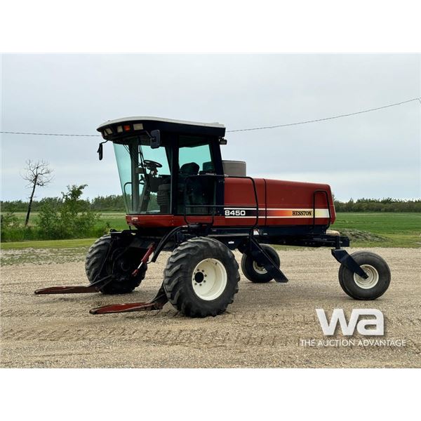 1999 HESSTON 8450 SELF PROPELLED SWATHER