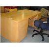 Image 1 : Maple Double Ped Desk