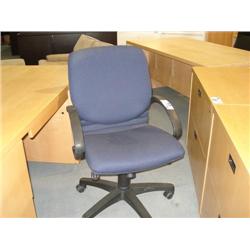 Blue Gaslift Chair