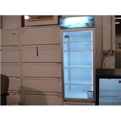 Blue Air Single Upright Glass Door Cooler