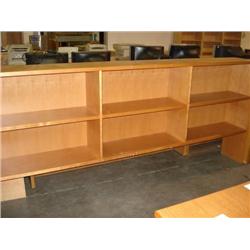 Golden Maple Large  Shelving Unit