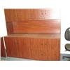 Image 1 : Dk Cherry Modify Credenza W/hutch