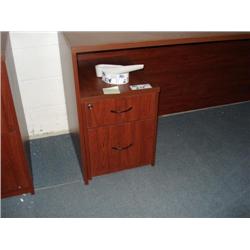 Dk Cherry Mobile Pedestal