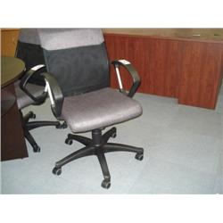 Grey Mesh Gaslift Chair