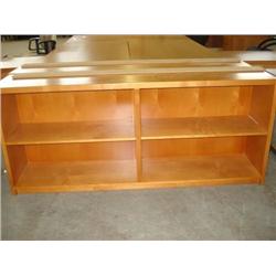 Maple Wallmount Shelving Unit