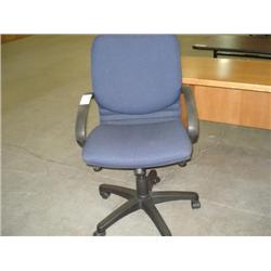 Blue Gaslift Chair