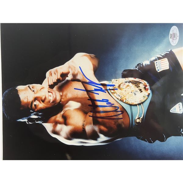 Mike Tyson signed photo. ACE authenticated