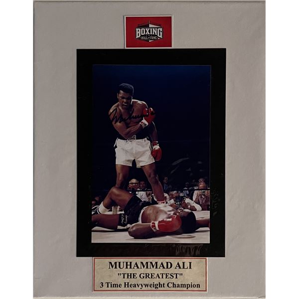 Muhammad Ali signed photo