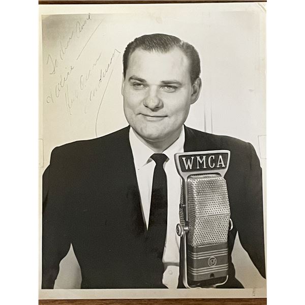 WMCA Good Guy DJ Herb Oscar Anderson signed photo