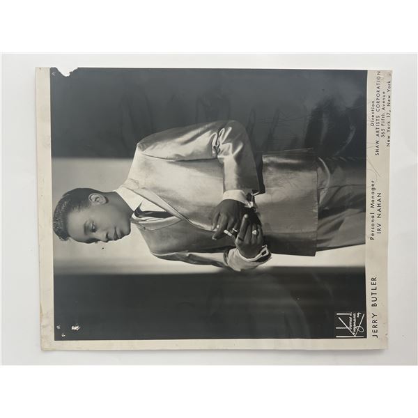 The Impressions Jerry Butler signed photo