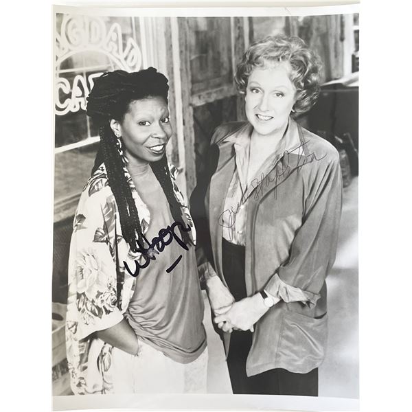 Bagdad Cafe actresses Whoopi Goldberg and Jean Stapleton signed photo