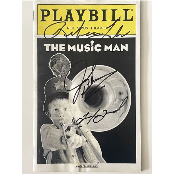 The Music Man Joel Blum and Rebecca Luker signed playbill