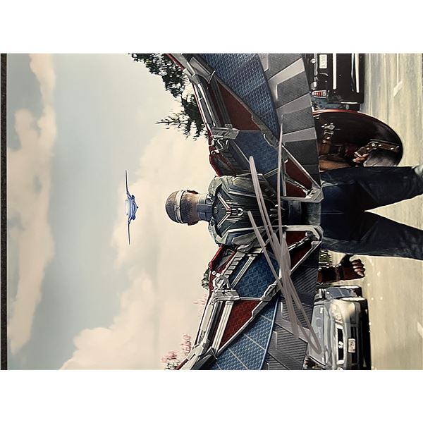 Captain America Anthony Mackie signed movie photo