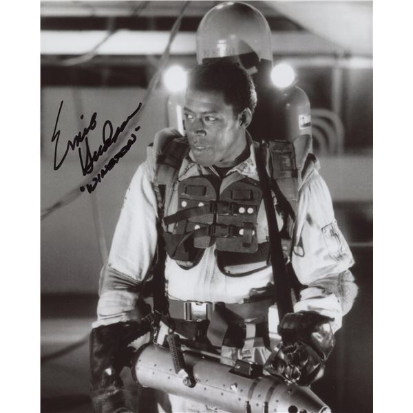 Ghostbusters II Ernie Hudson signed movie photo