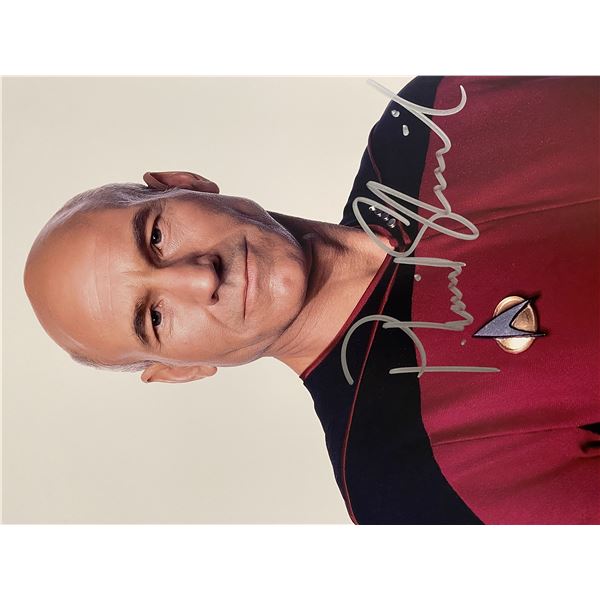 Star Trek Patrick Stewart signed photo