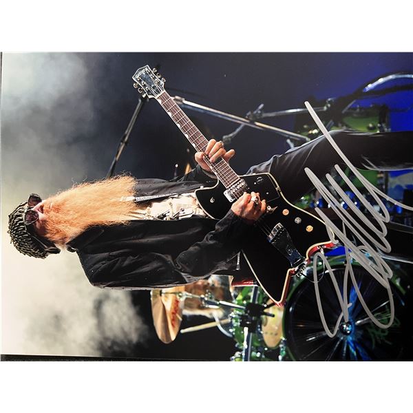 ZZ Top Billy Gibbons signed photo. GFA Authenticated
