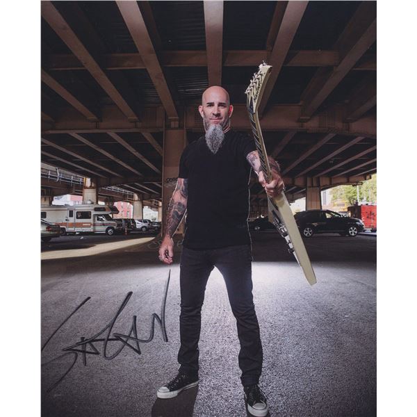 Scott Ian signed "Anthrax"  photo