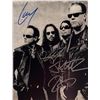 Image 1 : Metallica band signed photo