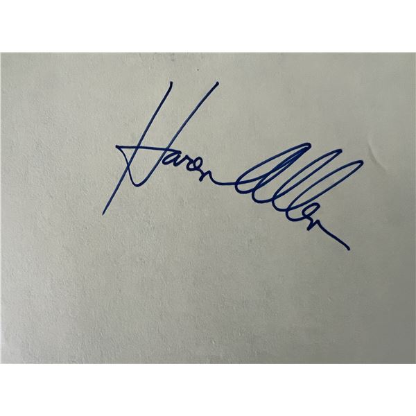 Raiders of the Lost Ark Karen Allen autograph