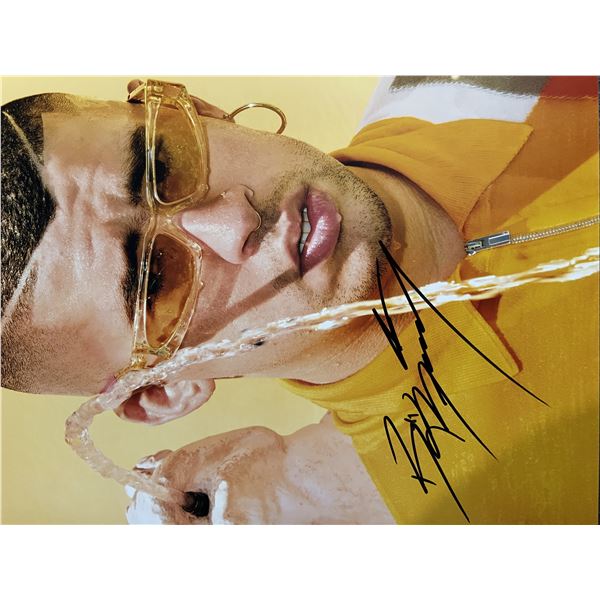 Rapper Bad Bunny signed photo