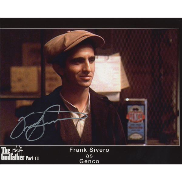 The Godfather Part II Frank Sivero signed movie photo