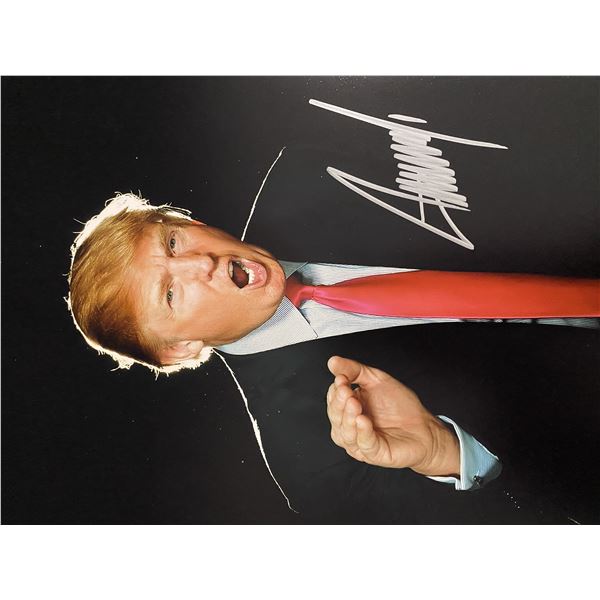 45th President Donald Trump signed photo