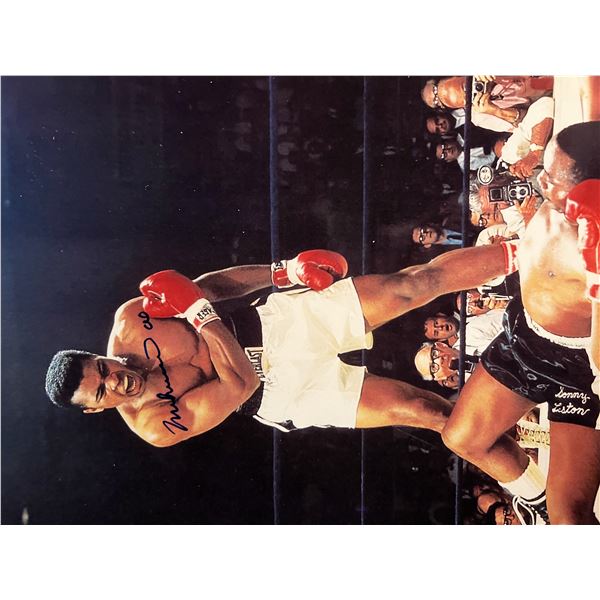 Muhammad Ali signed photo