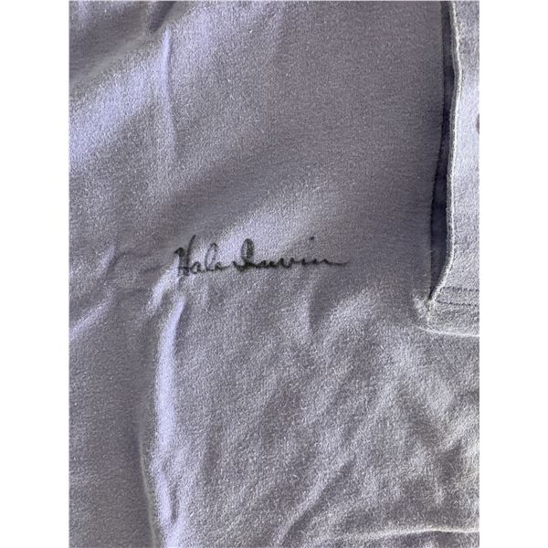 Golfer Hale Irwin signed golf shirt