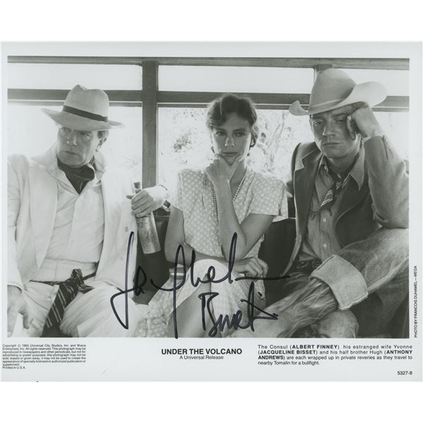 Under the Volcano Jaqueline Bisset signed movie photo