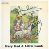 Image 1 : Paul and Linda McCartney signed  Mary Had a Little Lamb record. GFA Authenticated