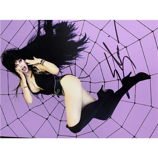 Elvira, Mistress of the Dark signed photo