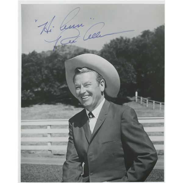 The Arizona Cowboy Rex Allen signed photo