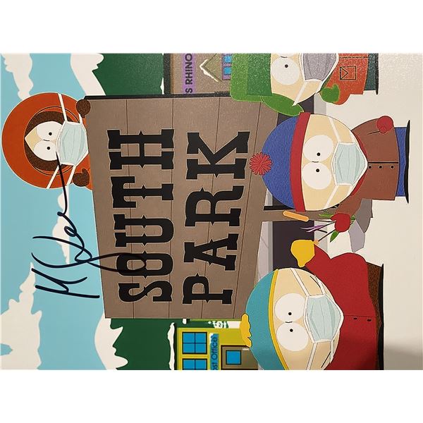 South Park Matt Stone signed photo
