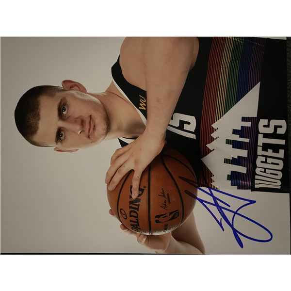 Denver Nuggets Nikola Jokic signed photo
