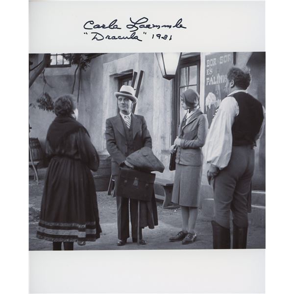 Dracula signed movie photo