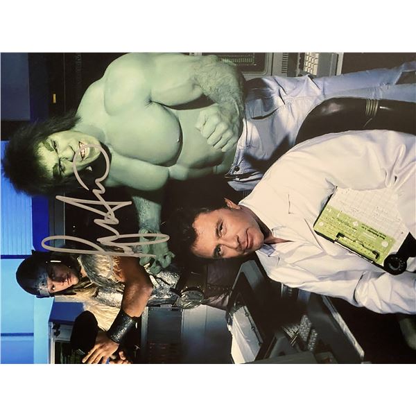 The Hulk Lou Ferrigno signed movie photo